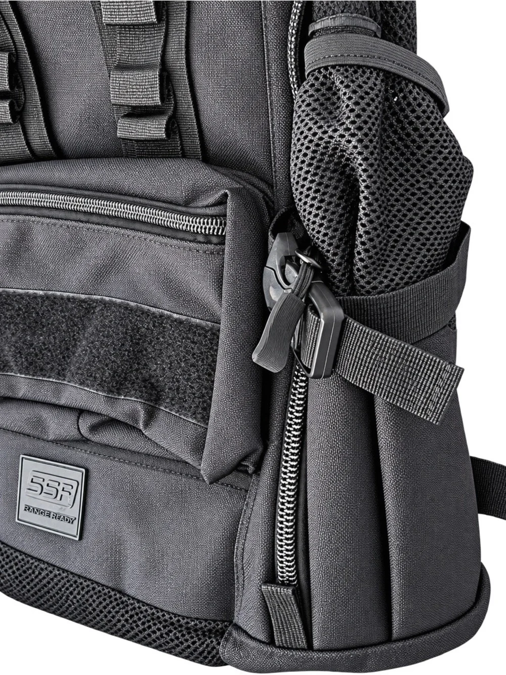 Black Tactical Backpack for Men — Durable Everyday Carry